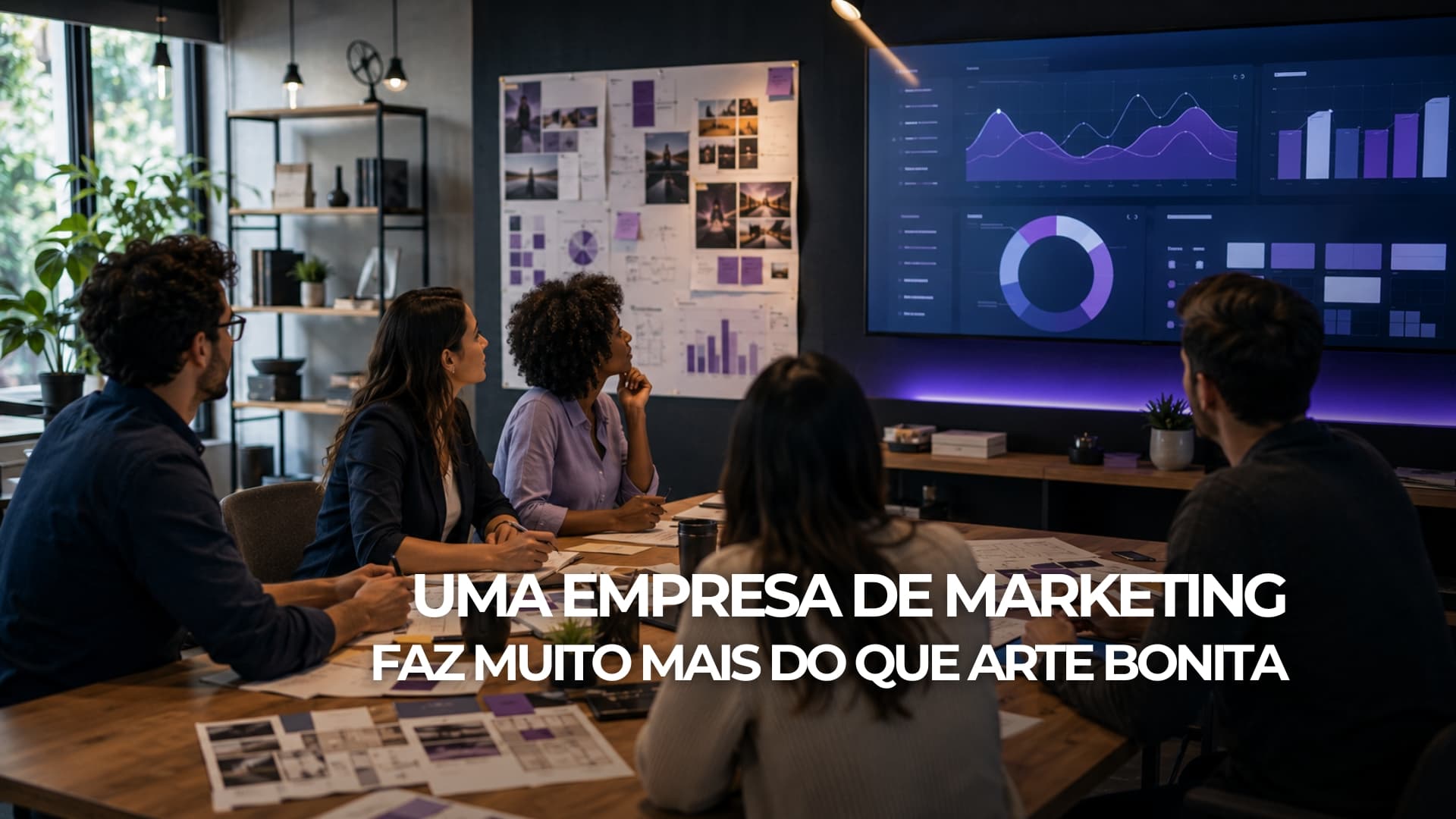 Uma Empresa de Marketing faz Muito Mais do que Arte Bonita