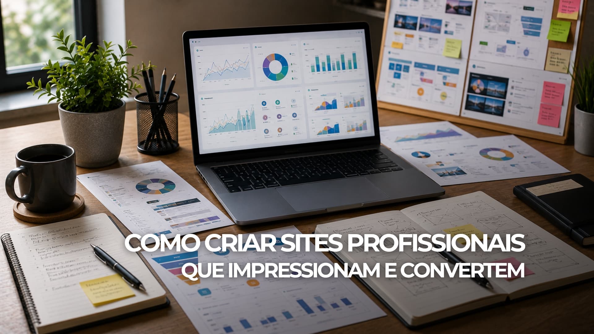 Como Criar Sites Profissionais que Impressionam e Convertem