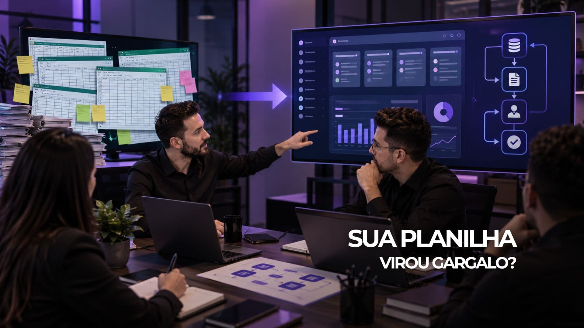 Planilhas Viraram Gargalo? Seu Negócio Pode Precisar de um Sistema