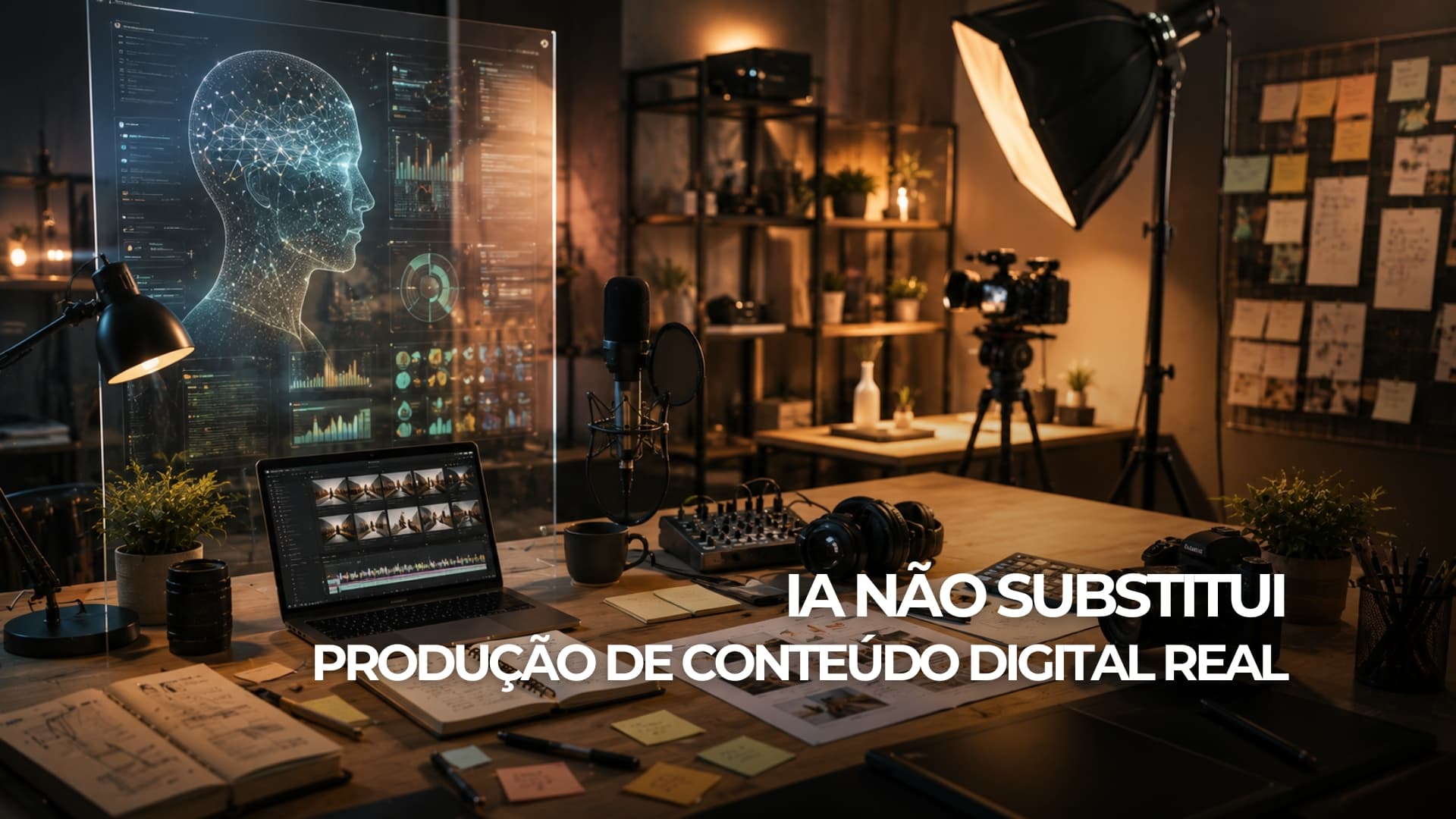 IA Não Substitui Produção de Conteúdo Digital Real